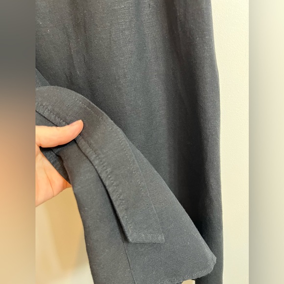 LOFT Petites Linen Wrap Skirt 0P - Picture 10 of 13